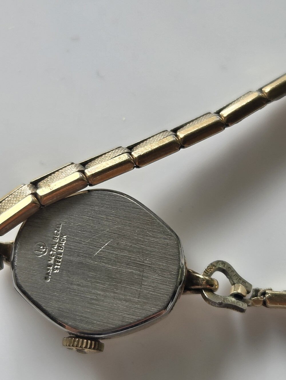 Gruen Ladies Wrist Watch Wind Up 17 Jewel 10k Gold Filled Vintage - Picture 7 of 7